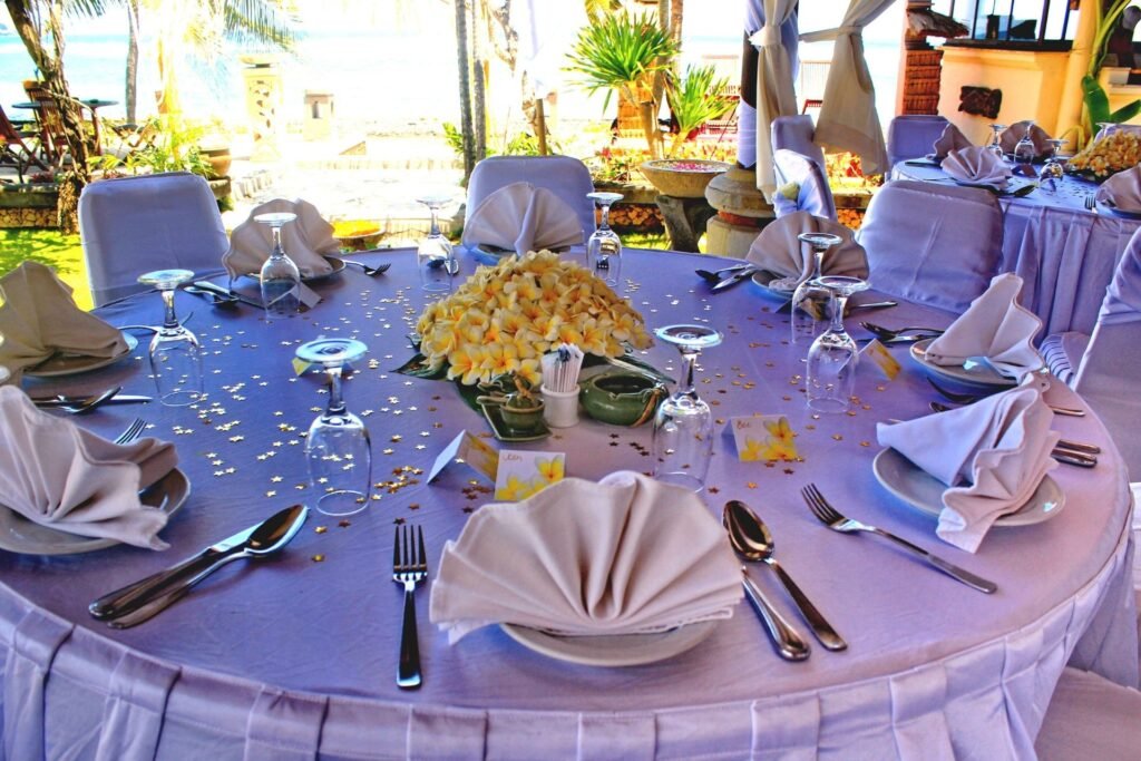 wedding table