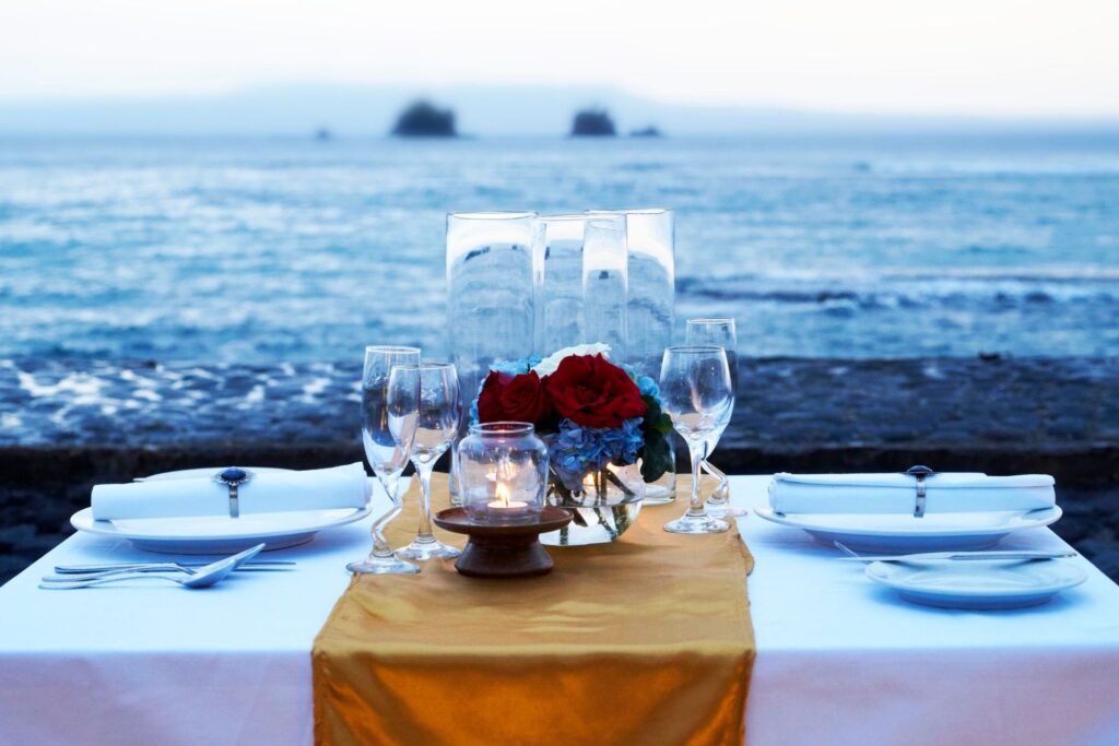 romantic dinner